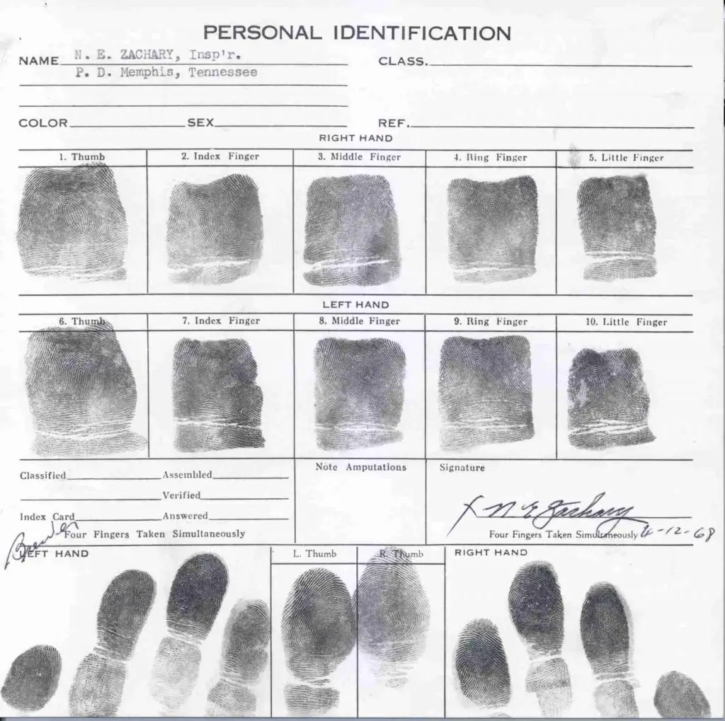 FSIS fingerprint